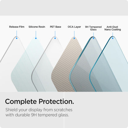 Folie de protectie Ecran Spigen GlastR Slim pentru Samsung Galaxy XCover7 Pro / Xcover7 G556, Sticla Securizata, Full Glue, Set 2 bucati AGL09407