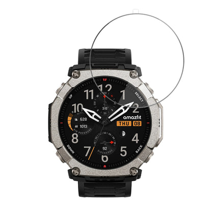 Folie de protectie Ecran Techsuit Nano Flex pentru Amazfit T-Rex Ultra 2, Plastic, Set 2 bucati, Neagra