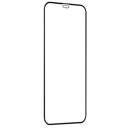 Folie de protectie Ecran Techsuit pentru Apple iPhone 12 / 12 Pro, Sticla Securizata, Full Glue, 111D, Neagra