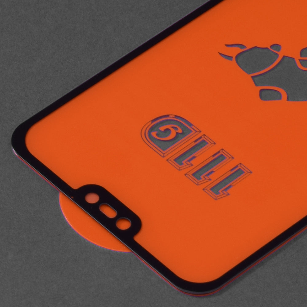 Folie de protectie Ecran Techsuit pentru Huawei P20 Lite, Sticla Securizata, Full Glue, 111D, Neagra