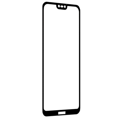 Folie de protectie Ecran Techsuit pentru Huawei P20 Lite, Sticla Securizata, Full Glue, 111D, Neagra