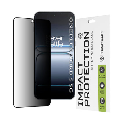 Folie de protectie Ecran Techsuit pentru OnePlus Nord 5, Sticla Securizata, Full Glue, 111D