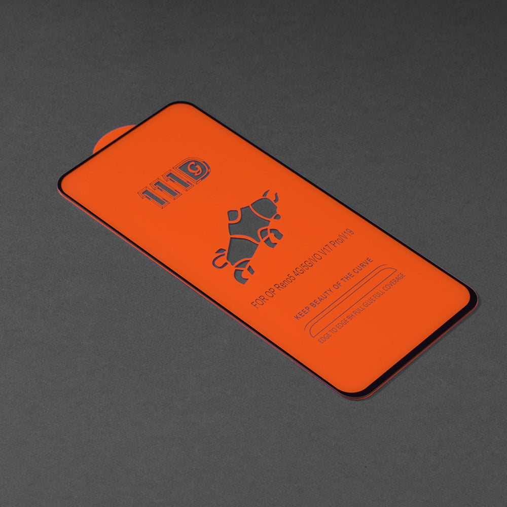 Folie de protectie Ecran Techsuit pentru Oppo Reno6 5G, Sticla Securizata, Full Glue, 111D, Neagra