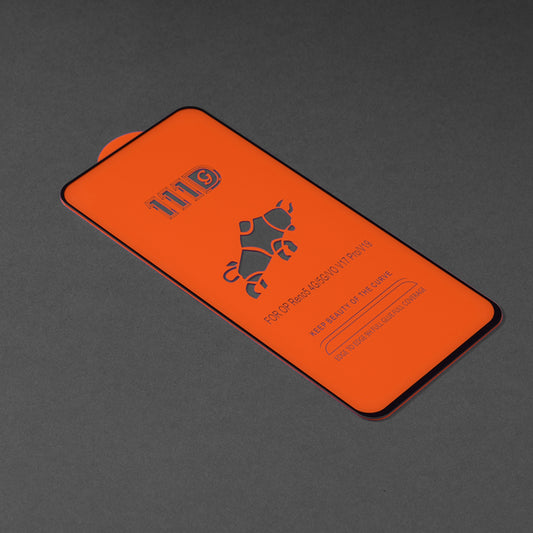 Folie de protectie Ecran Techsuit pentru Oppo Reno6 5G, Sticla Securizata, Full Glue, 111D, Neagra