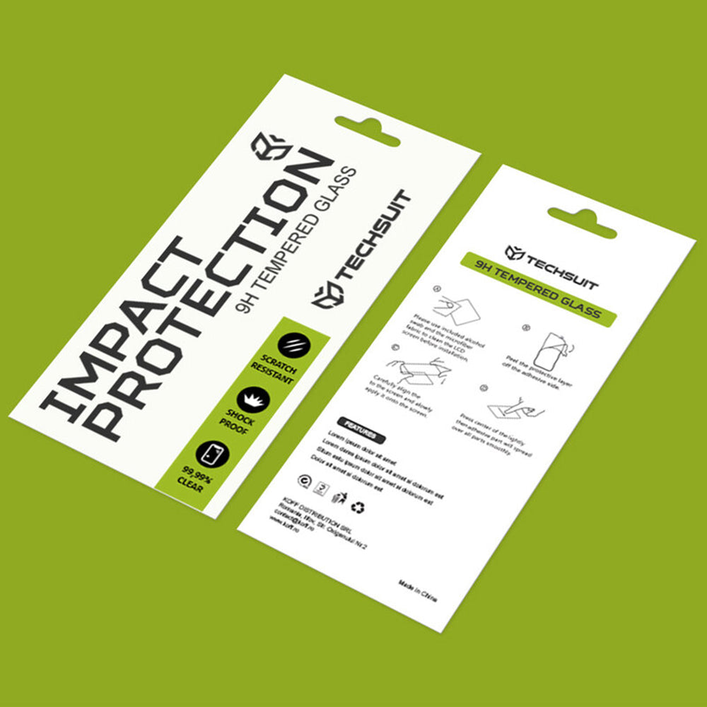 Folie de protectie Ecran Techsuit pentru Realme P4x 4G / P4 Lite 4G, Sticla Securizata, Full Glue, 111D, Neagra