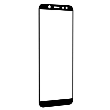 Folie de protectie Ecran Techsuit pentru Samsung Galaxy A6 Plus (2018) A605, Sticla Securizata, Full Glue, 111D, Neagra