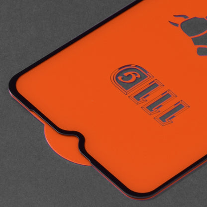 Folie de protectie Ecran Techsuit pentru Samsung Galaxy F12 F127 / A12 Nacho A127 / M02 M022 / M12 M127, Sticla Securizata, Full Glue, 111D, Neagra