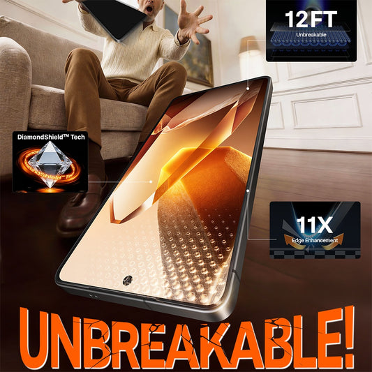 Folie de protectie Ecran Torras GlassGo Install Master pentru Samsung Galaxy S26 Plus, Sticla Securizata, Full Glue, Transparenta