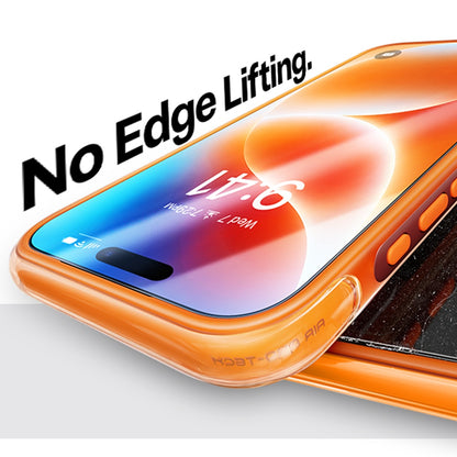 Folie de protectie Ecran Torras HD Shield pentru Apple iPhone 18 Pro Max / 17 Pro Max, Sticla Securizata, Full Glue, Neagra