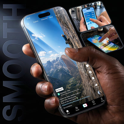 Folie de protectie Ecran Torras HD Shield pentru Apple iPhone 18 Pro Max / 17 Pro Max, Sticla Securizata, Full Glue, Neagra
