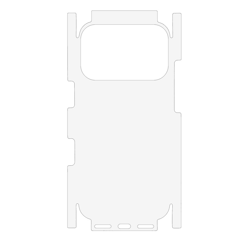 Folie de protectie Spate OEM pentru Apple iPhone 17 Pro, Plastic