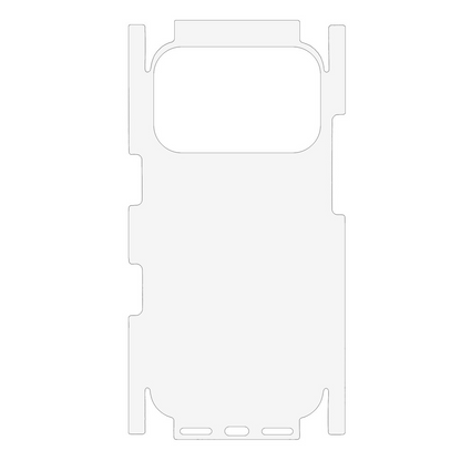 Folie de protectie Spate OEM pentru Apple iPhone 17 Pro, Plastic