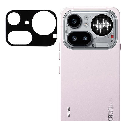 Folie de protectie Camera Spate Techsuit pentru Nothing Phone (4a) Pro, Sticla Securizata, Neagra