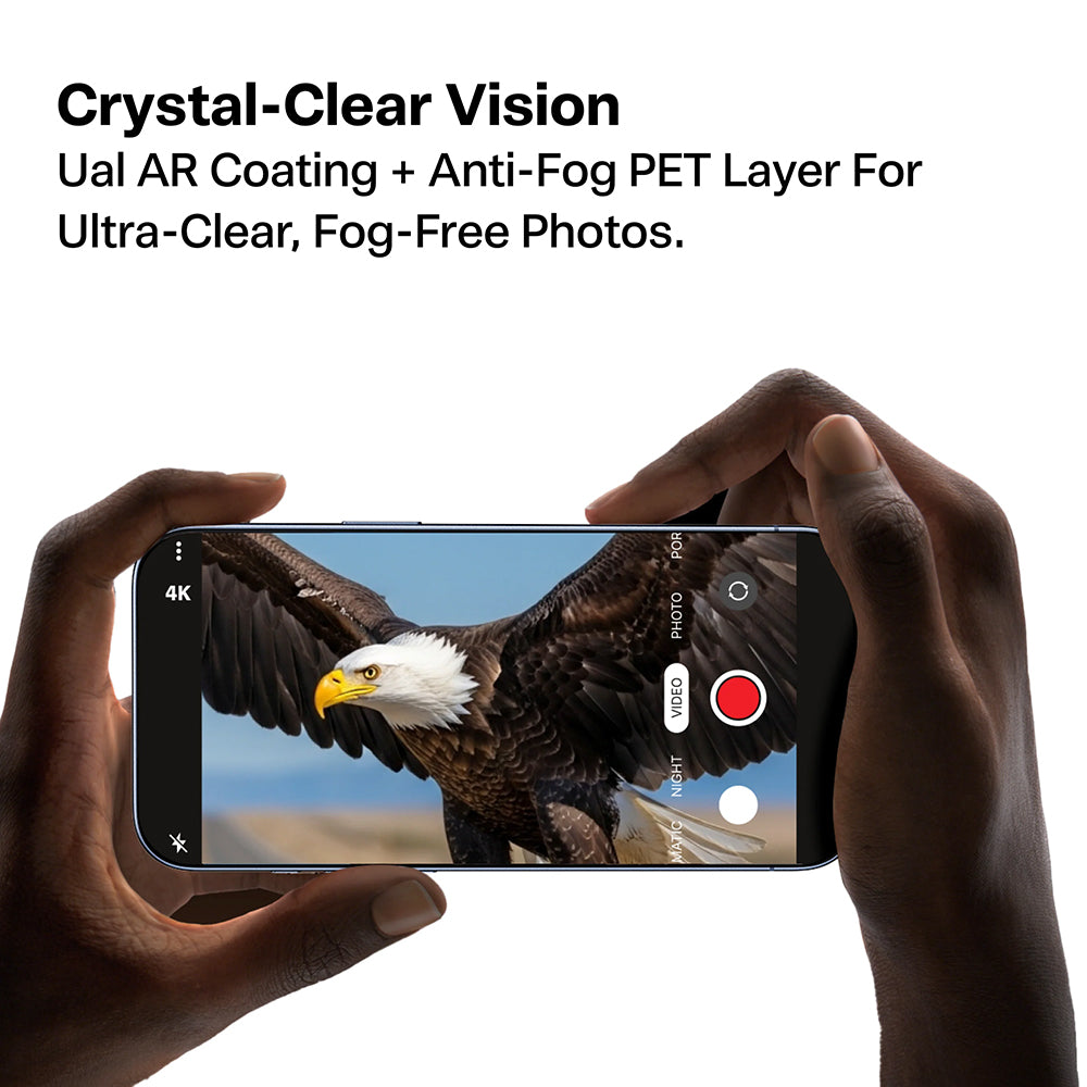 Folie de protectie Camera Spate Torras Lensguard pentru Apple iPhone 17 Pro Max / 17 Pro, Sticla Securizata, Argintie