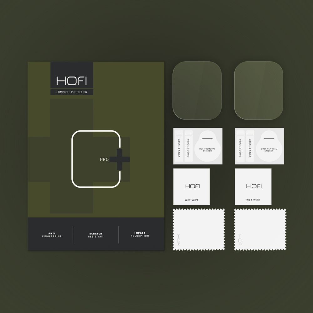 Folie Protectie HOFI Glass PRO+ pentru Xiaomi Redmi Watch 5 Active, Set 2 bucati, Sticla Securizata