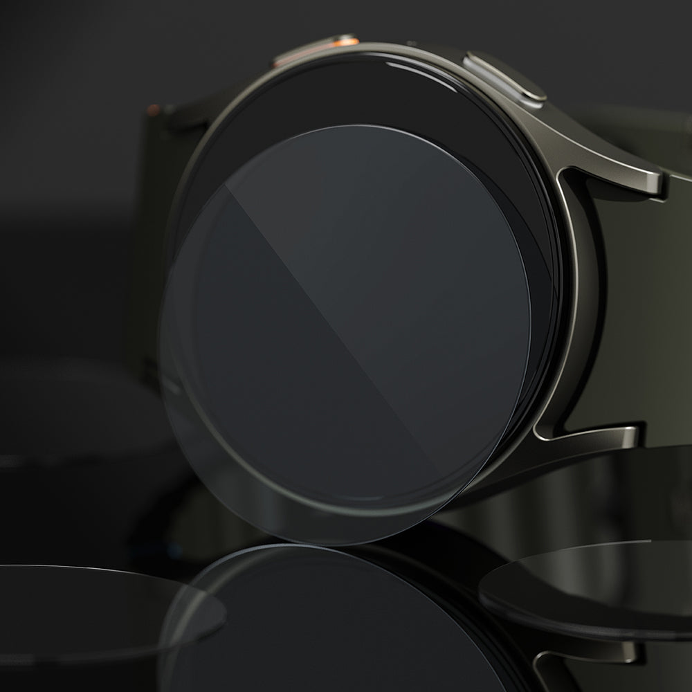 Folie Protectie Ringke R4 pentru Samsung Galaxy Watch7 40mm, Set 4 bucati, Sticla Securizata