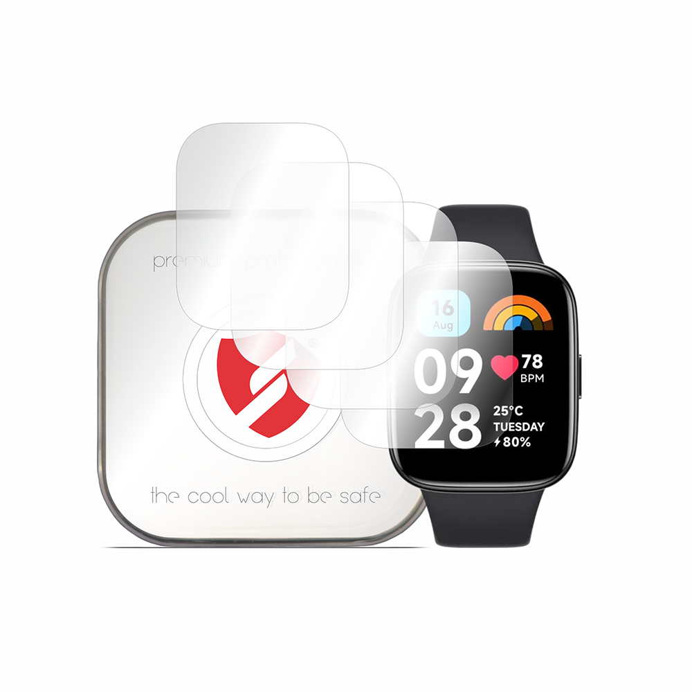 Folie Protectie Smart Protection Premium Classic pentru Apple Watch 41mm / 40mm Series, Set 4 bucati, Plastic