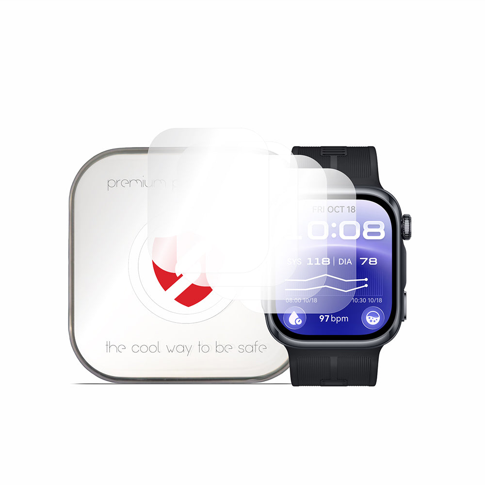 Folie Protectie Smart Protection Premium Classic pentru Huawei Watch D3, Plastic, Set 4 bucati
