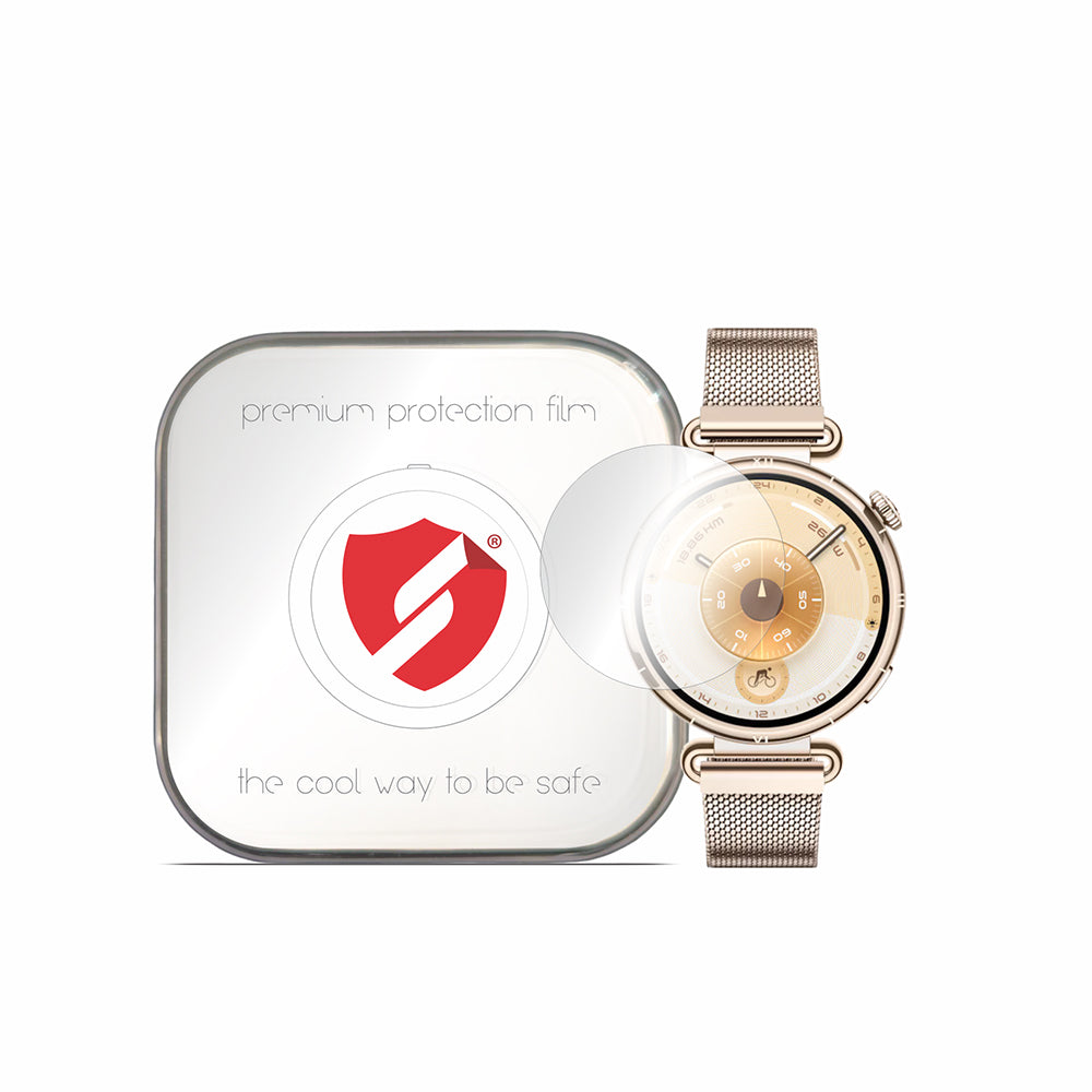 Folie Protectie Smart Protection Premium Classic pentru Huawei Watch GT 6 41mm, Set 4 bucati, Plastic