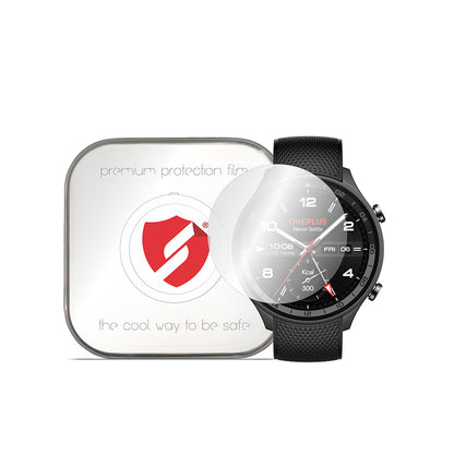 Folie Protectie Smart Protection Premium Classic pentru OnePlus Watch 2R, Set 4 bucati, Plastic