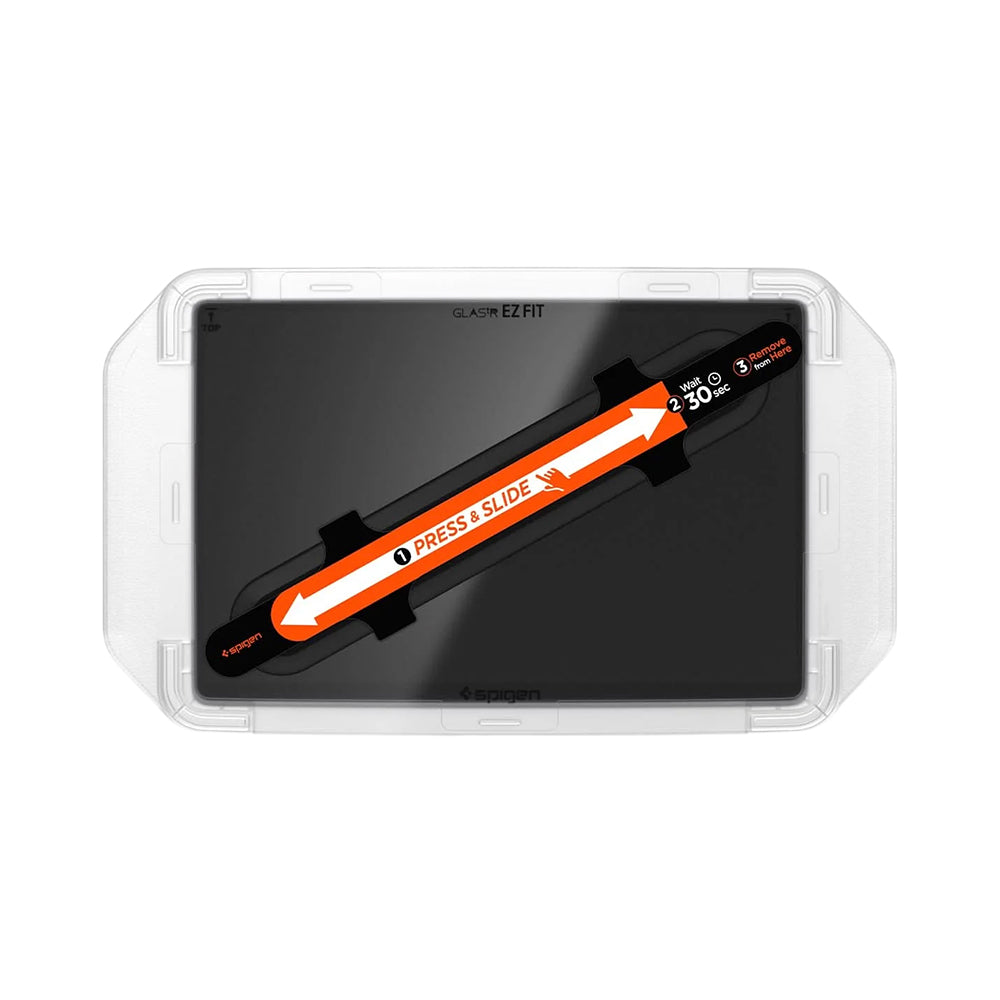 Folie Protectie Spigen GlastR EZ FIT Anti-Glare FC pentru Navigatie Tesla Y (2026 / 2025) / 3 (2026 / 2025 / 2024), Sticla Securizata AGL07152