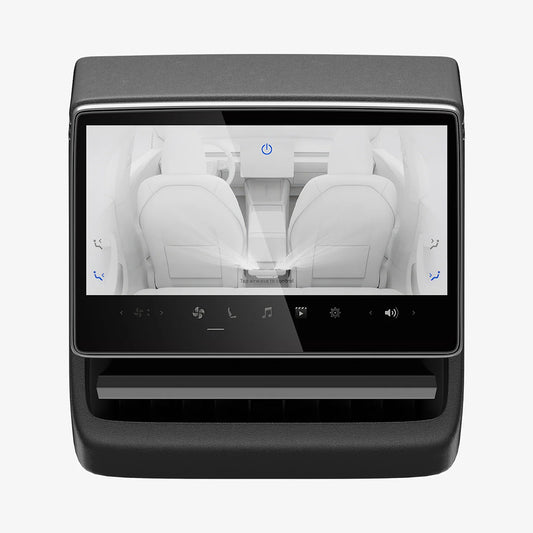 Folie Protectie Spigen GlastR Slim Anti-Glare pentru Navigatie Tesla Y (2026 / 2025) / 3 (2026 / 2025 / 2024), Sticla Securizata AGL07586