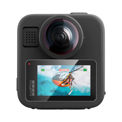 Folie Protectie Ecran Spigen GlastR Slim pentru GoPro Max 2, Set 2 bucati, Sticla Securizata AGL11230