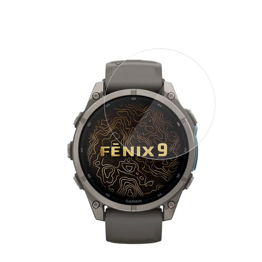 Folie Protectie Techsuit Nano Flex pentru Garmin Fenix 9 Pro 43mm / Fenix 9 43mm, Set 2 bucati, Plastic, Neagra