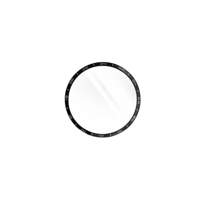 Folie Protectie Techsuit Nano Flex pentru Huawei Watch GT 6 Pro, Set 2 bucati, Plastic, Neagra