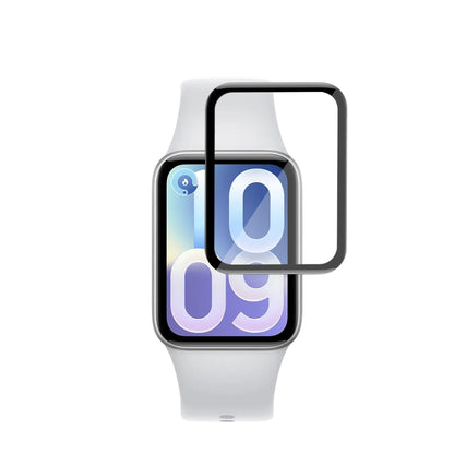Folie Protectie Techsuit Nano Flex pentru Xiaomi Smart Band 10 Pro, Set 2 bucati, Plastic, Neagra