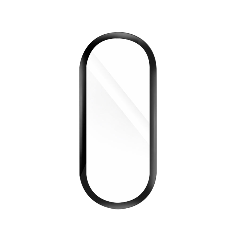 Folie Protectie Techsuit Nano Flex pentru Xiaomi Smart Band 9, Set 2 bucati, Plastic, Neagra