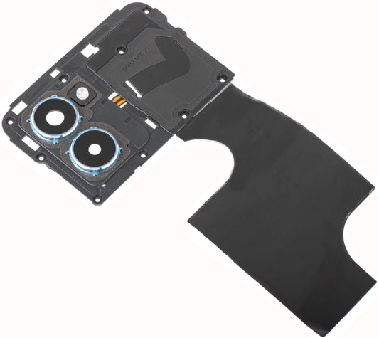 Geam Camera Spate - Blitz - Rama Interioara - Antena NFC HMD Pulse Pro, cu Rama, Argintiu, Service Pack 286954396