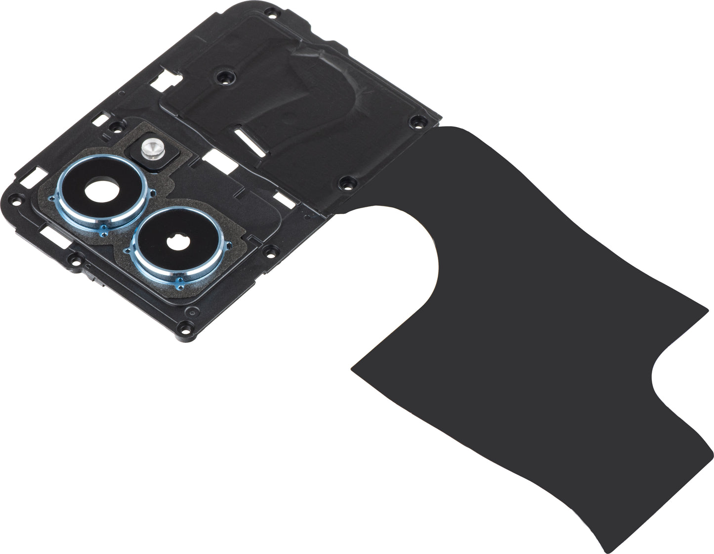 Geam Camera Spate - Blitz - Rama Interioara HMD Pulse Pro, cu Rama, Argintiu, Service Pack 286954408