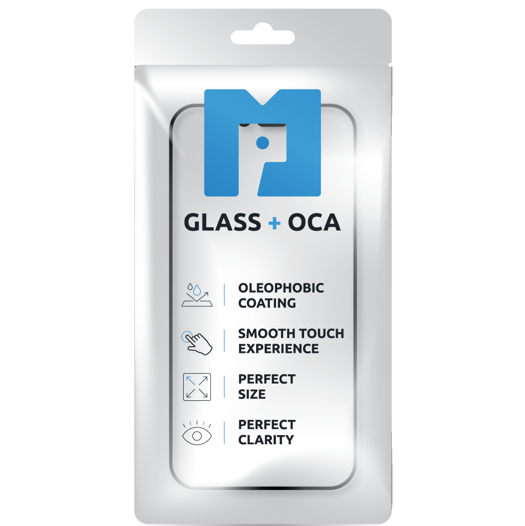 Geam Ecran + OCA MP compatibil cu Samsung Galaxy S24+ S926, Negru