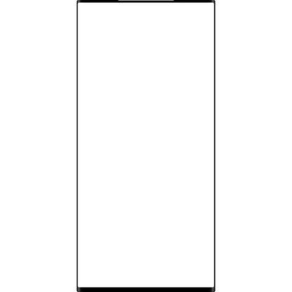 Geam Ecran + Edge Glue / OCA Forward Guard pentru Samsung Galaxy S22 Ultra 5G S908, Negru