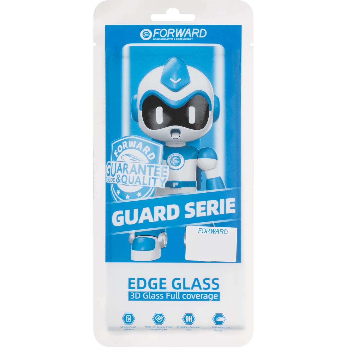 Geam Ecran + Edge Glue / OCA Forward Guard pentru Honor 200 Pro, Negru