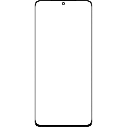 Geam Ecran + Edge Glue / OCA Forward Guard pentru Samsung Galaxy S21 Ultra 5G G998, Negru