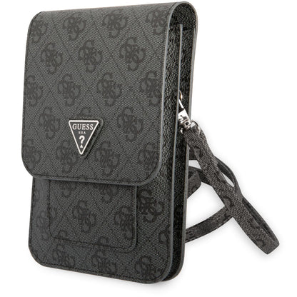 Geanta Universala pentru Telefon, Guess, 4G Triangle Logo, Neagra