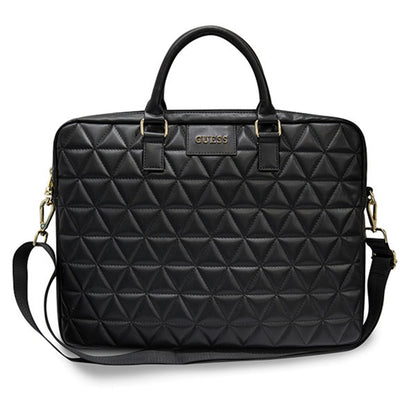 Geanta Guess Quilted pentru Laptop 15inch, Neagra