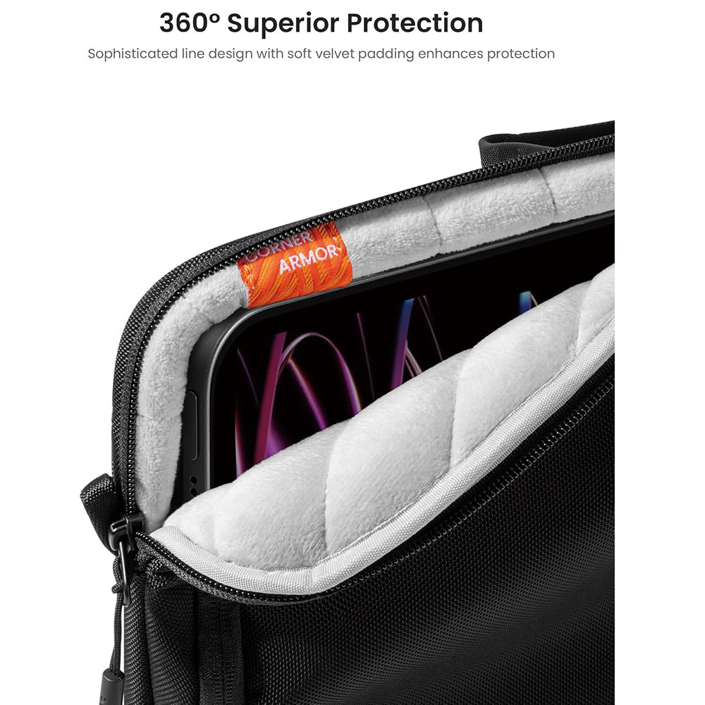 Geanta pentru Tableta max. 12.9inch, Tomtoc, B30B1D1, Neagra