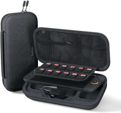 Geanta Protectie Belkin Charging pentru Consola Nintendo Switch 2 / Switch / Switch OLED, Gri ENA001hqCH-V2