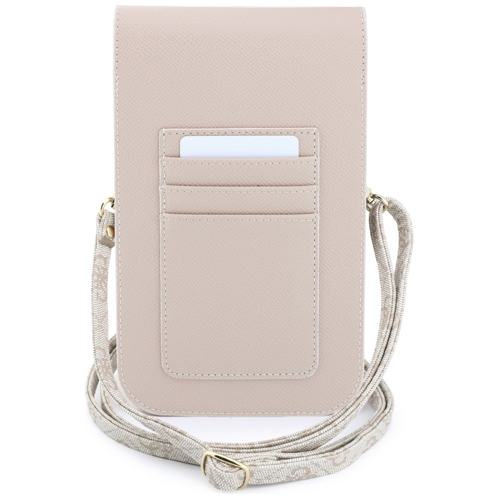 Geanta Universala pentru Telefon, Guess, 4G Grained Classic Logo, Roz
