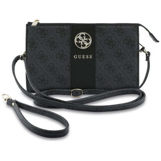 Geanta Universala pentru Telefon, Guess, 4G Round Classic Logo Stripe, Neagra