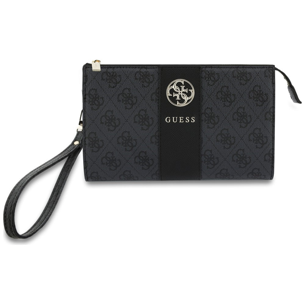 Geanta Universala pentru Telefon, Guess, 4G Round Classic Logo Stripe, Neagra