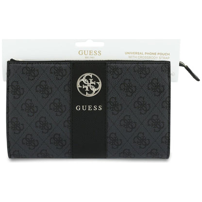 Geanta Universala pentru Telefon, Guess, 4G Round Classic Logo Stripe, Neagra