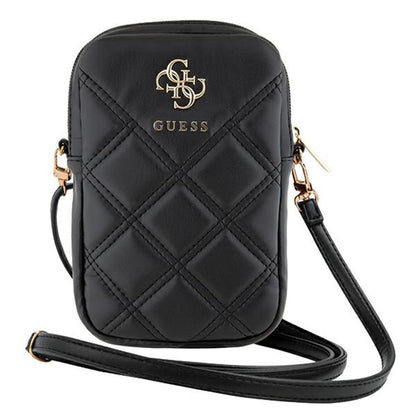 Geanta Universala pentru Telefon, Guess, Quilted 4G, Neagra