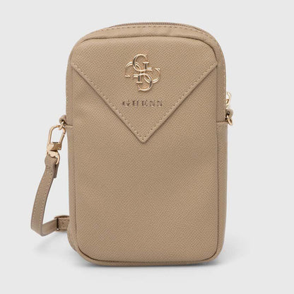 Geanta Universala pentru Telefon, Guess, Triangle 4G, Aurie