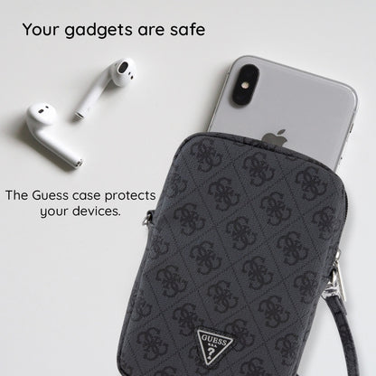 Geanta Universala pentru Telefon, Guess, Triangle 4G, Roz
