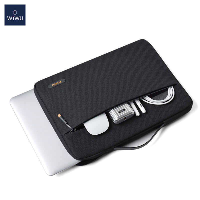 WiWu Pilot Sleeve Torba na laptopa 13 cali, czarna 