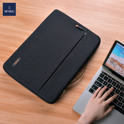 Geanta WiWu Pilot Sleeve pentru Laptop 15.4inch, Neagra